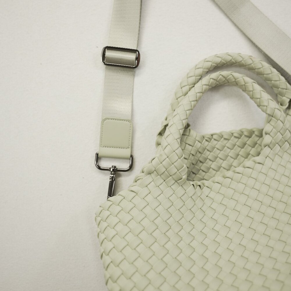 Naghedi Small St. Barth’sTote Bag in Celedon